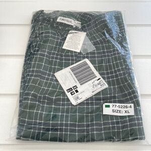 King Size Men’s Plaid Flannel Pajama Pants Bottoms Size XL New With Tags